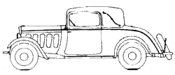 Karozza Peugeot 301C Coupe decapotable CL2 1932