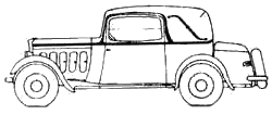 小汽車 Peugeot 301C Coupe decapotable Golf CD3 1933