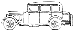 Mašīna Peugeot 301C Limousine N3L 1932