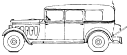 Mašīna Peugeot 301L Limousine Commerciale N4C 1933
