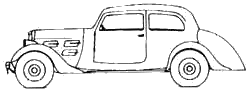 Mašīna Peugeot 301LR Coach Profile BV5 1933