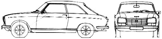 Car Peugeot 304 Coupe