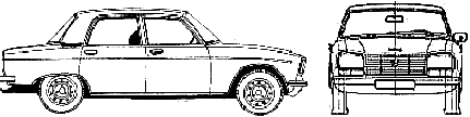Cotxe Peugeot 304 