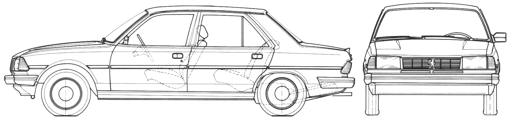 小汽車 Peugeot 305 1983