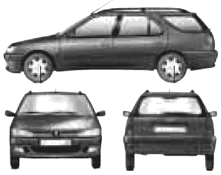 小汽車 Peugeot 306 Break 2001