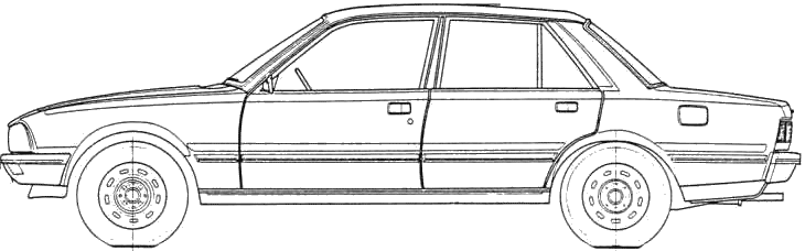 Mašīna Peugeot 505SR 1979 