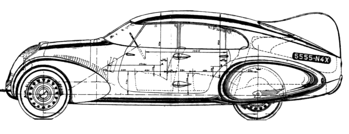 Karozza Peugeot N4X 1937 