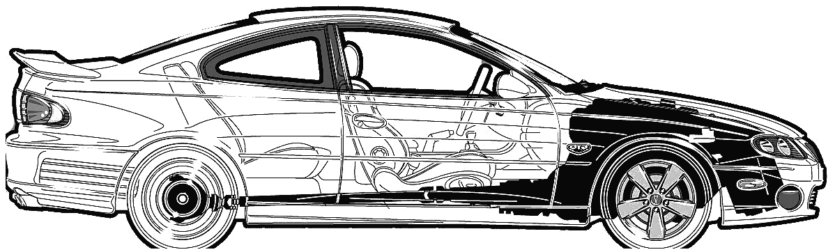 Karozza Pontiac GTO 2004