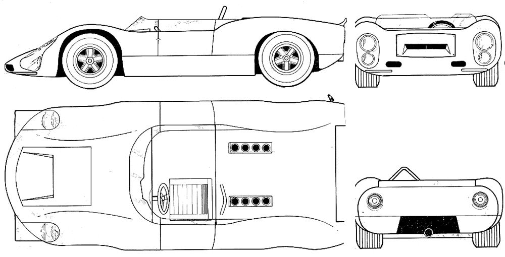 자동차 Porsche 910