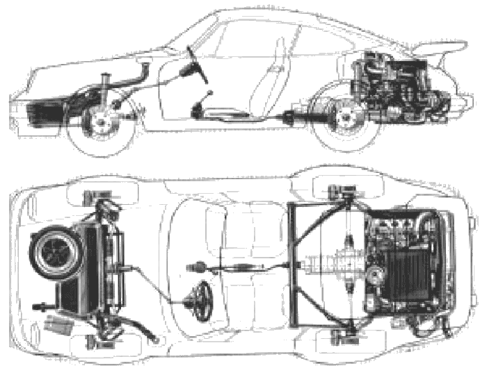 자동차 Porsche 911 Turbo 3.3
