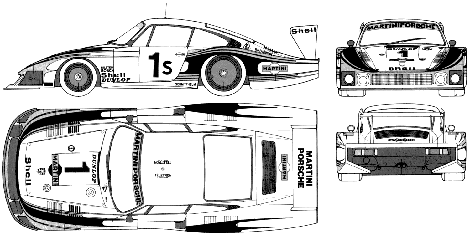 Cotxe Porsche 935 1978