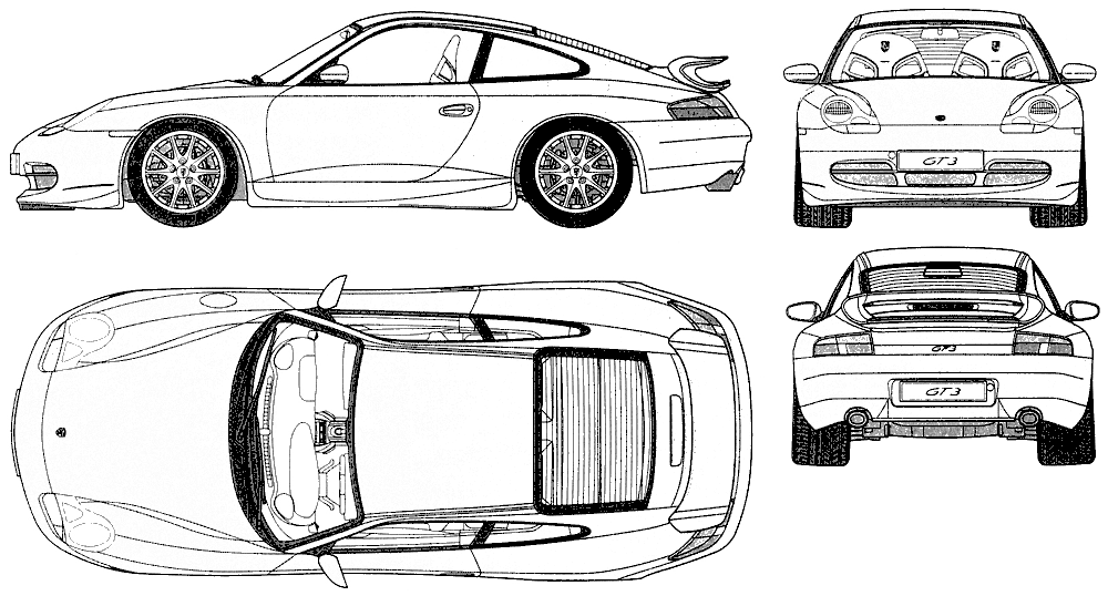 Mašīna Porsche 996