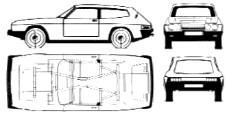 小汽車 Reliant Scimitar GTE SE6