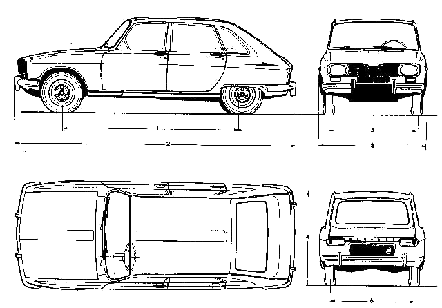 Karozza Renault 16