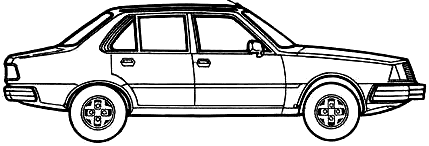 小汽车 Renault 18 GTL 1981