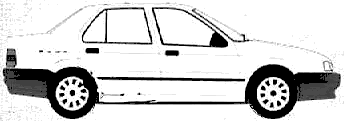 小汽车 Renault 19 Chamade 1994