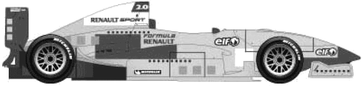 Auto Renault Formula 2.0 Eurocap 2005