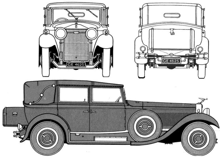 小汽車 Rolls-Royce Phantom II
