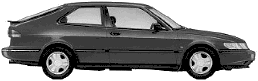 Mašīna Saab 9-3 3-Door