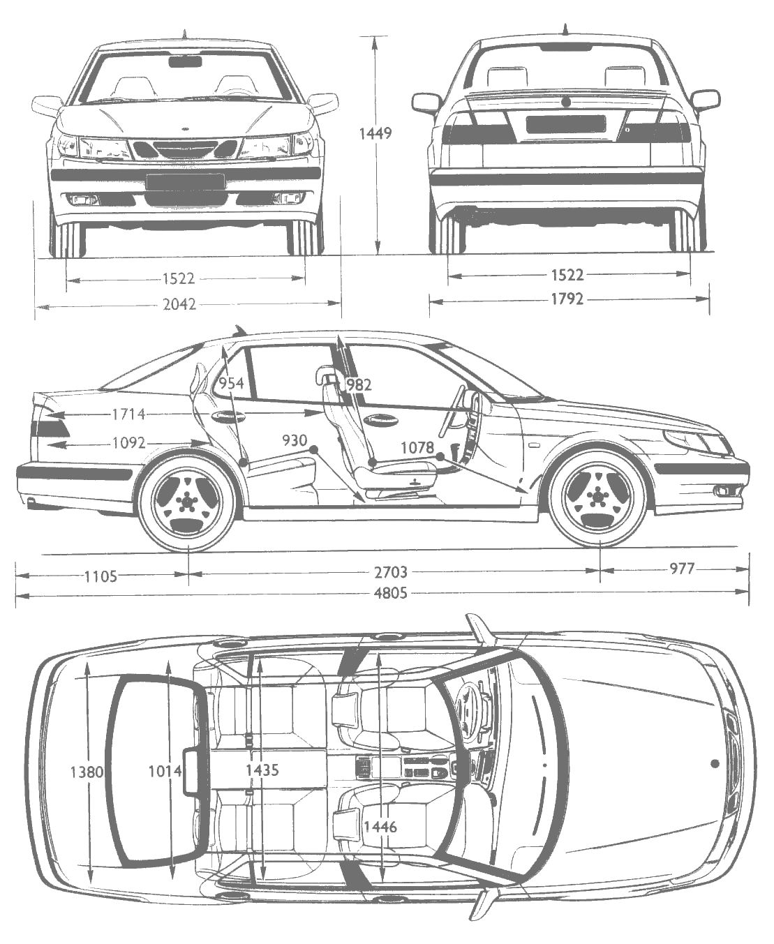Automobilis Saab 9-5