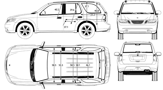 자동차 Saab 9-7X 2006