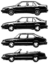 小汽車 Saab 900 1995
