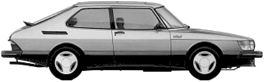 Automobilis Saab 900 Turbo