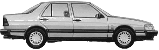 Automobilis Saab 9000 CD