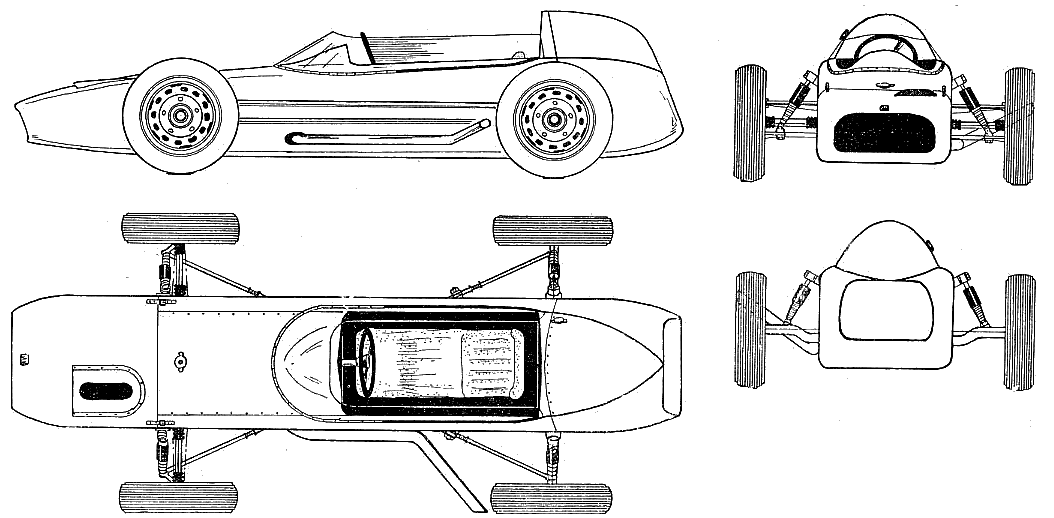 Automobilis Saab Formula Junior