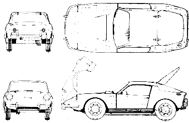 Automobilis Saab Sonett II
