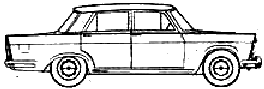 小汽車 Seat 1400 1961