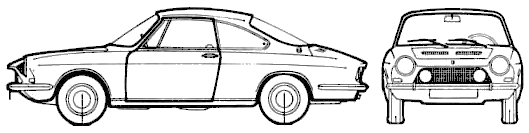 자동차 Simca 1200 S 1968