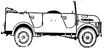 小汽车 Steyr 1500A Field Car