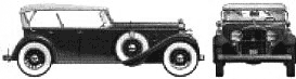 Automobilis DV32 Phaeton 1933