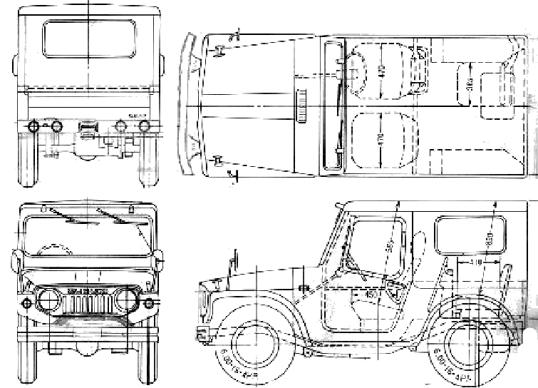 자동차 Suzuki LJ-20 1972