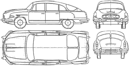 小汽车 Tatra 2-603