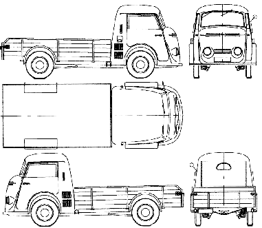 자동차 Tempo Matador 1000 1952-55