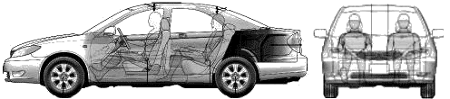 Karozza Toyota Camry 2004