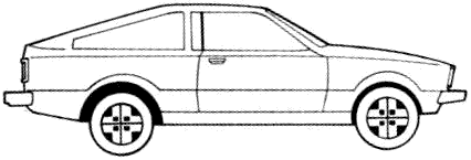 자동차 Toyota Corolla Liftback 1981 