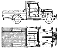 Mašīna Toyota Land Cruiser FJ45 Pick-up 1980 