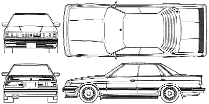 Car Toyota Mark II 2.0 GT Twin Turbo 
