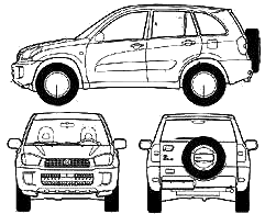 小汽车 Toyota RAV4 5-Door