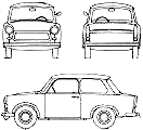 小汽車 Trabant 601 1978 