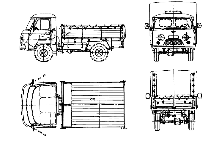 Automobilis UAZ-3305