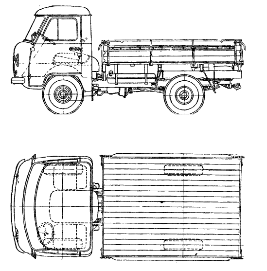 小汽车 UAZ-452