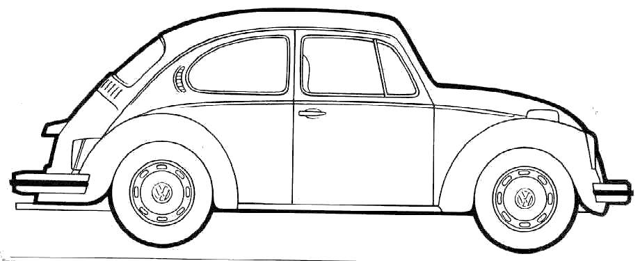 Karozza Volkswagen Beetle 1200 1978