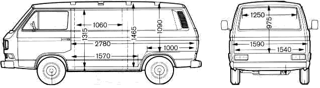 小汽车 Volkswagen Caravelle Van