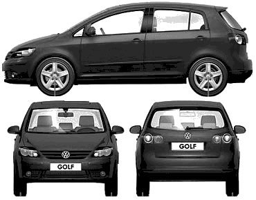 Car Volkswagen Golf Plus 2005