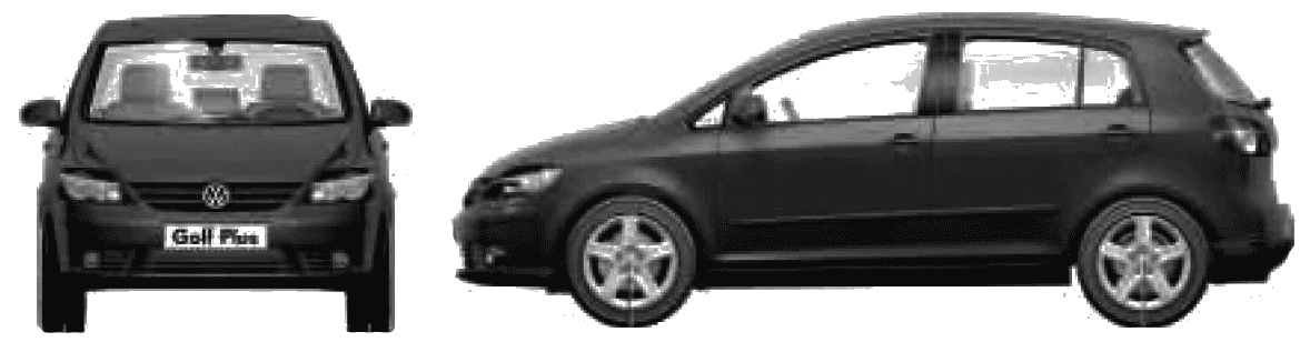 Car Volkswagen Golf Plus 2006