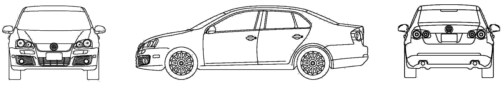 Karozza Volkswagen Jetta 2006